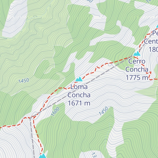 Map of Loma Concha