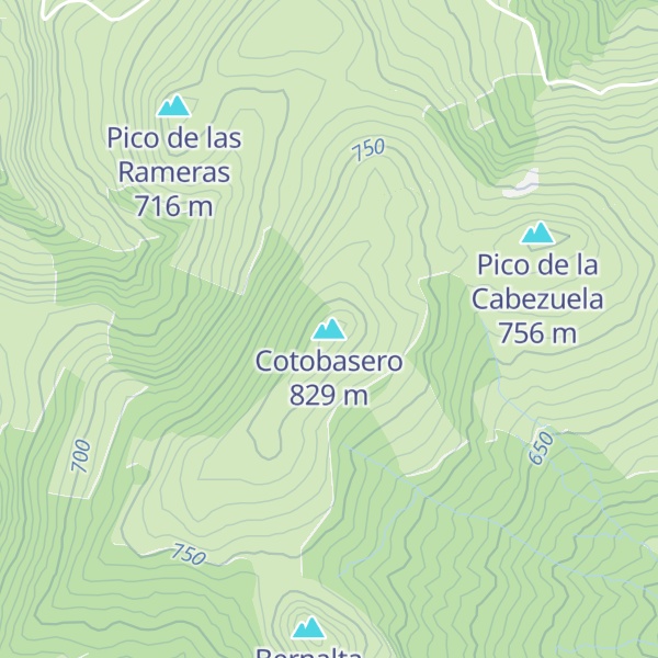 Map of Cotobasero