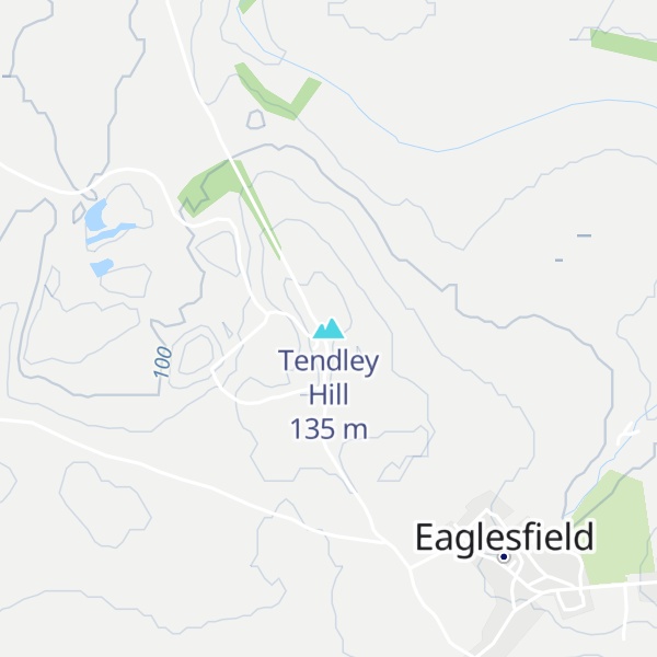 Map of Tendley Hill