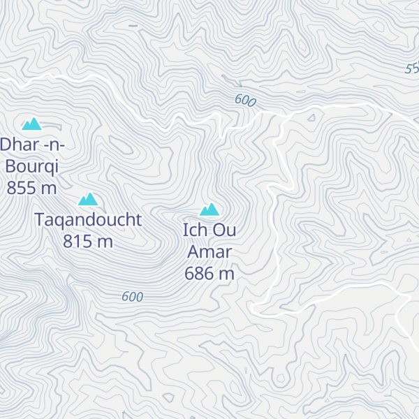 Map of Ich Ou Amar