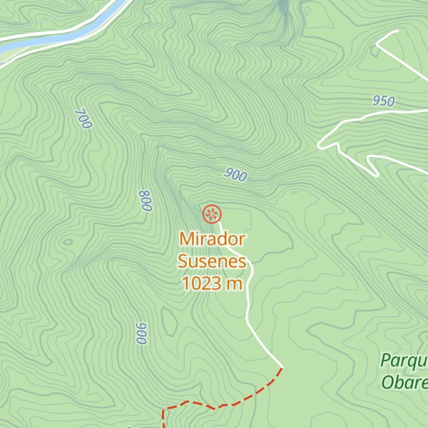Map of Miradores