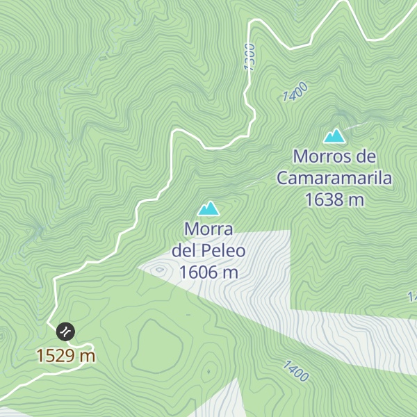 Map of Morra del Peleo