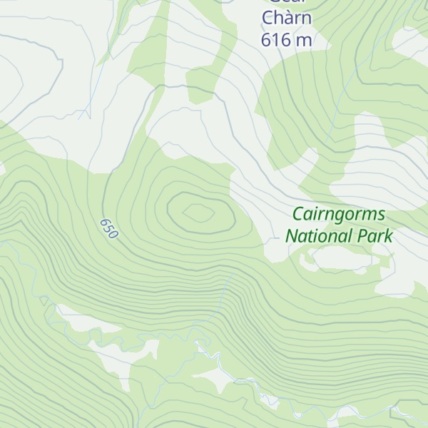 Map of Cnap Chaochan Aitinn