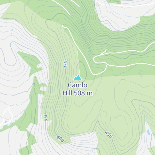 Map of Camlo Hill