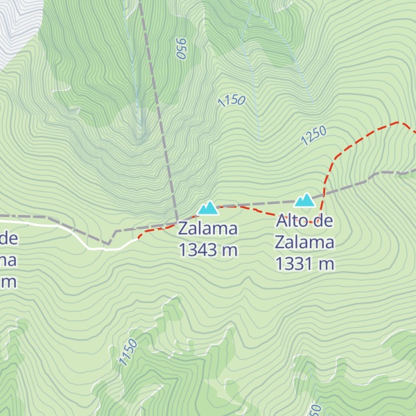 Map of Zalama