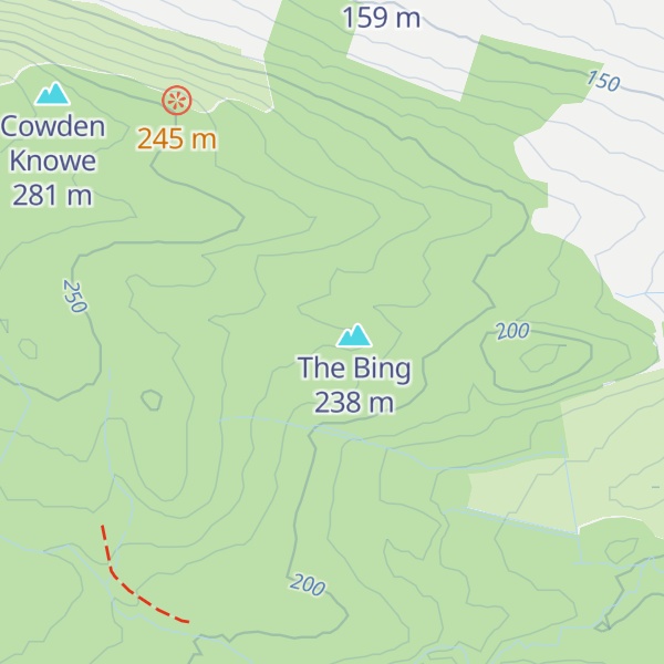 Map of Blairhill