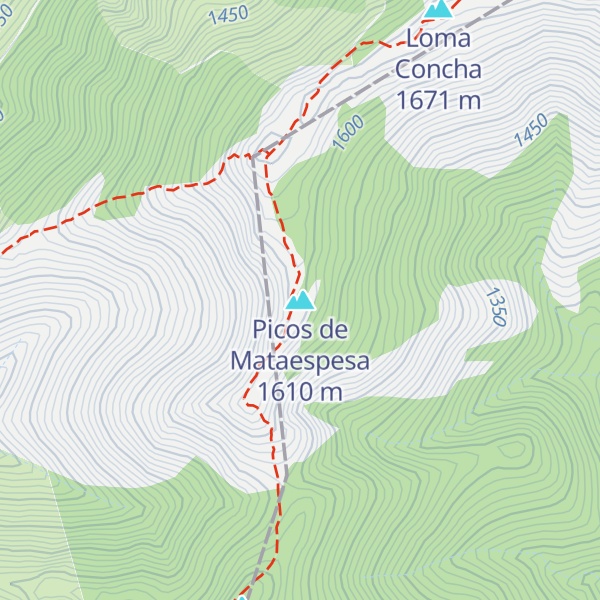 Map of Picos de Mataespesa