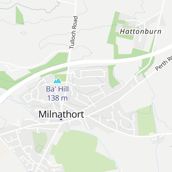 Map of Pace Hill