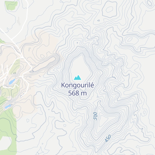 Map of Kongourilé