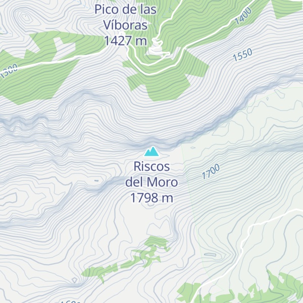 Map of Riscos del Moro