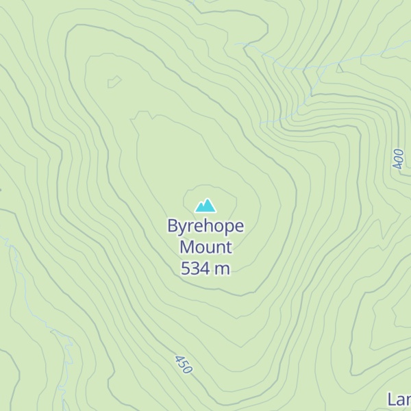 Map of Byrehope Mount