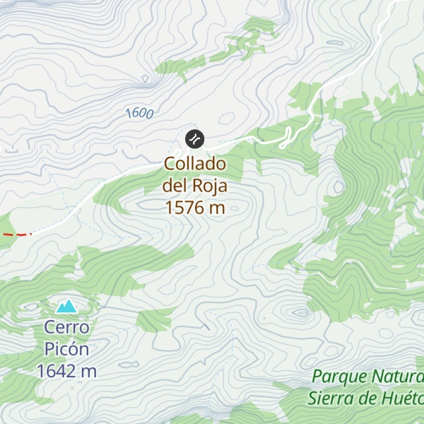 Map of Cerro Trincadero