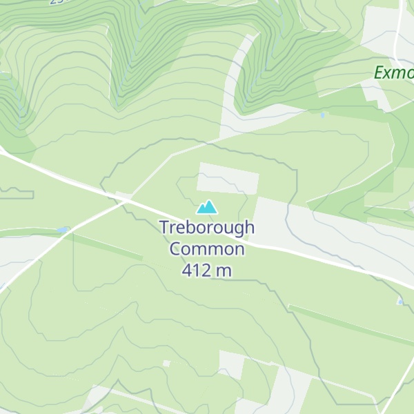 Map of Treborough Common