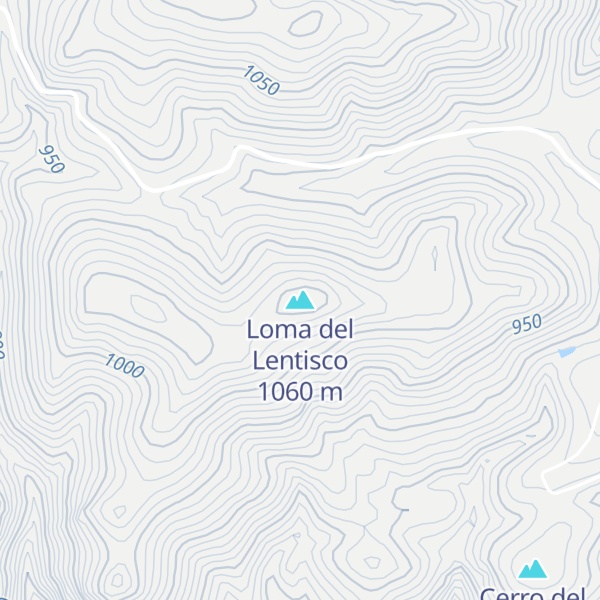Map of Loma del Lentisco