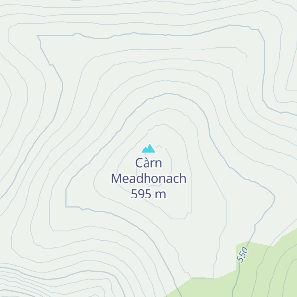 Map of Càrn Meadhonach