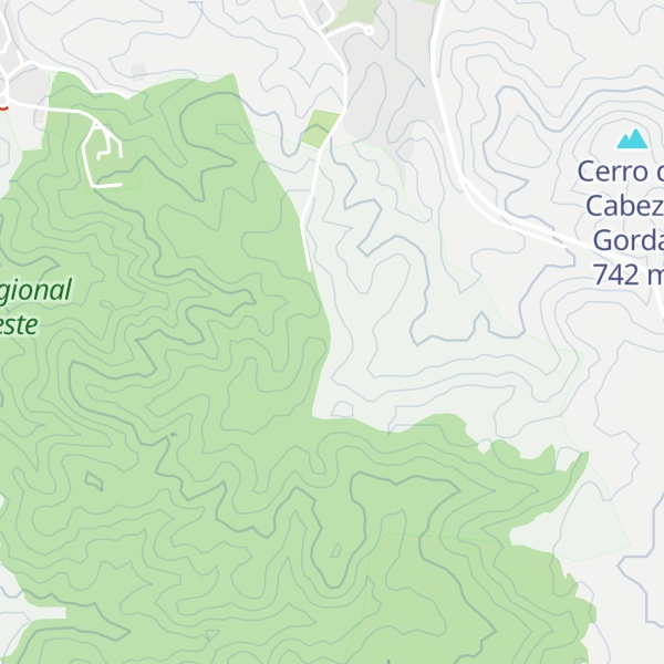 Map of Cerro del Molino