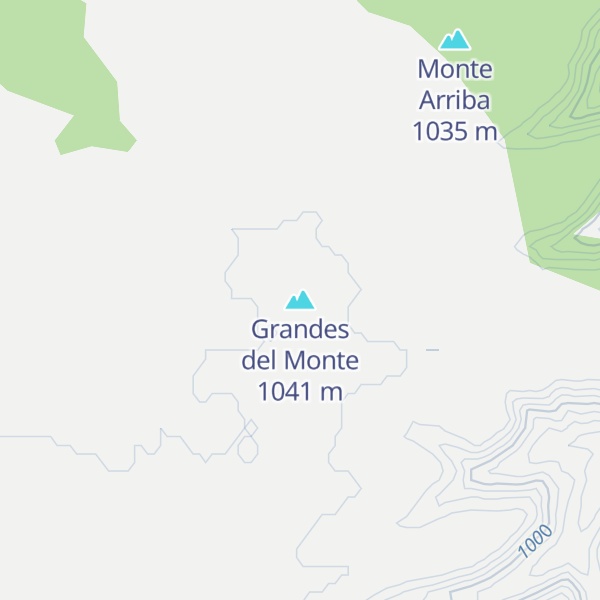 Map of Grandes del Monte