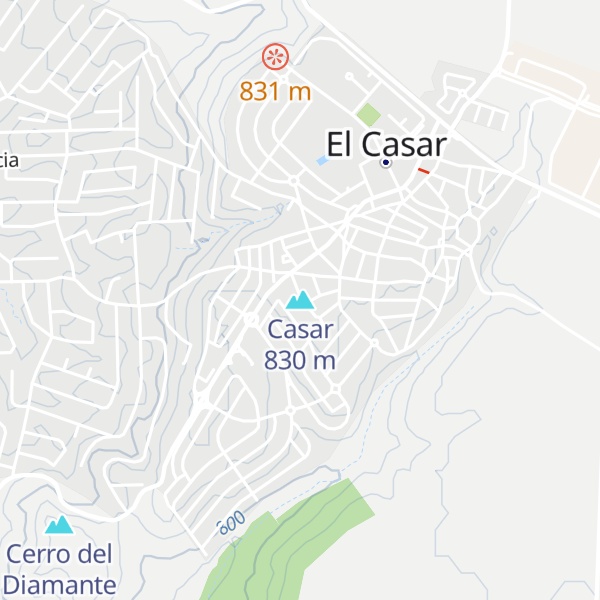Map of Casar