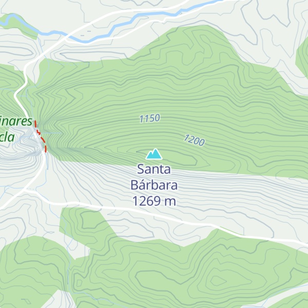 Map of Santa Bárbara