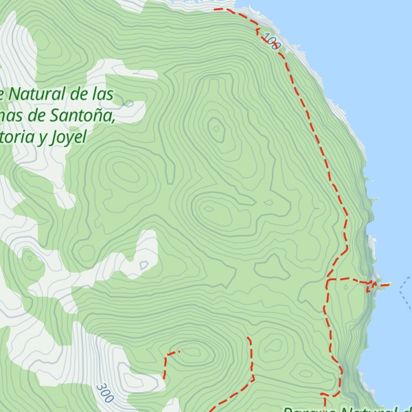 Map of Peña Rabona