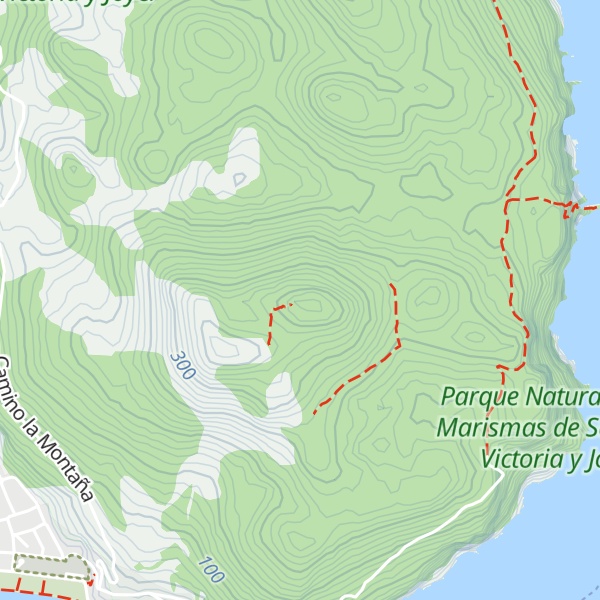 Map of Peña Ganzo
