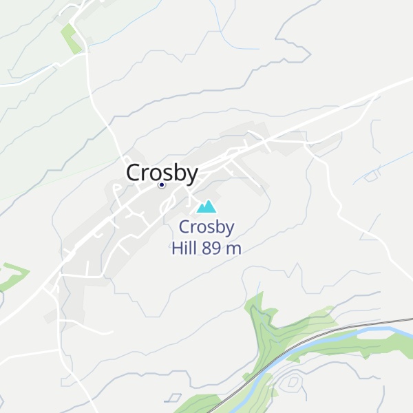 Map of Crosby Hill