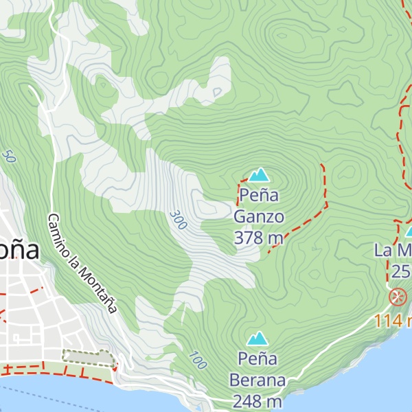 Map of Buciero