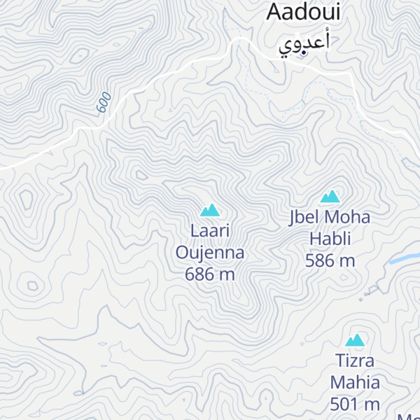 Map of Laari Oujenna