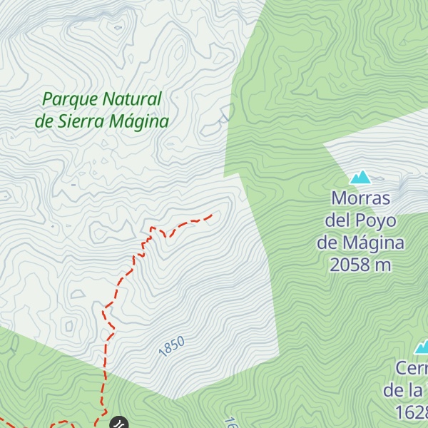 Map of Refugio de Miramundos