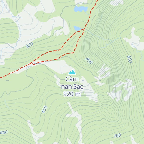 Map of Càrn nan Sac