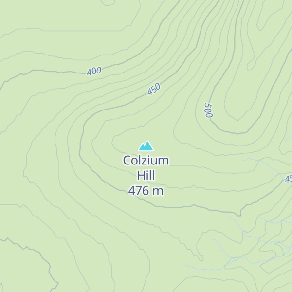 Map of Colzium Hill
