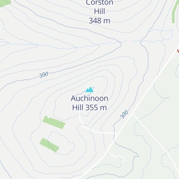 Map of Auchinoon Hill