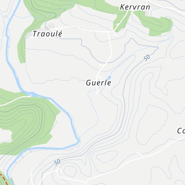 Map of Gîte Guilligomarch'