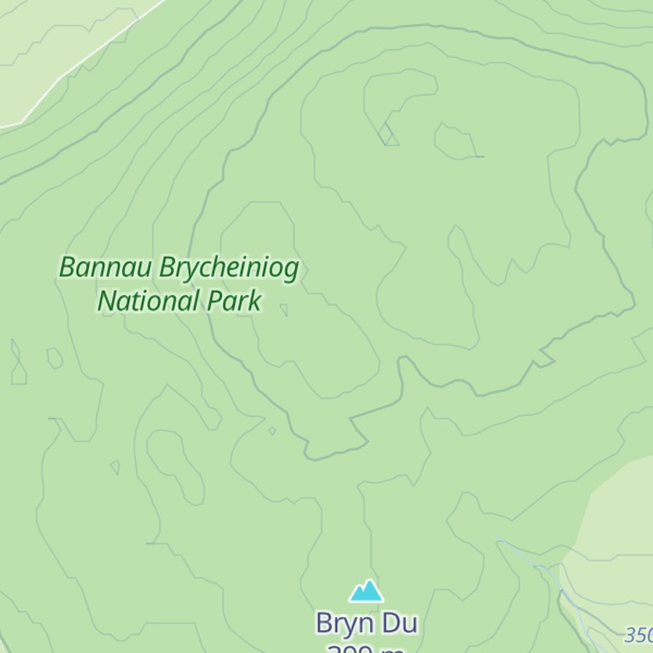 Map of Onllwyn