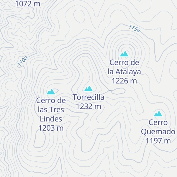 Map of Torrecilla