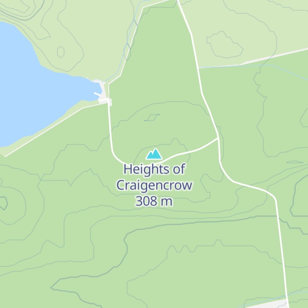 Map of Heights of Craigencrow