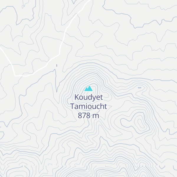 Map of Koudyet Tamioucht