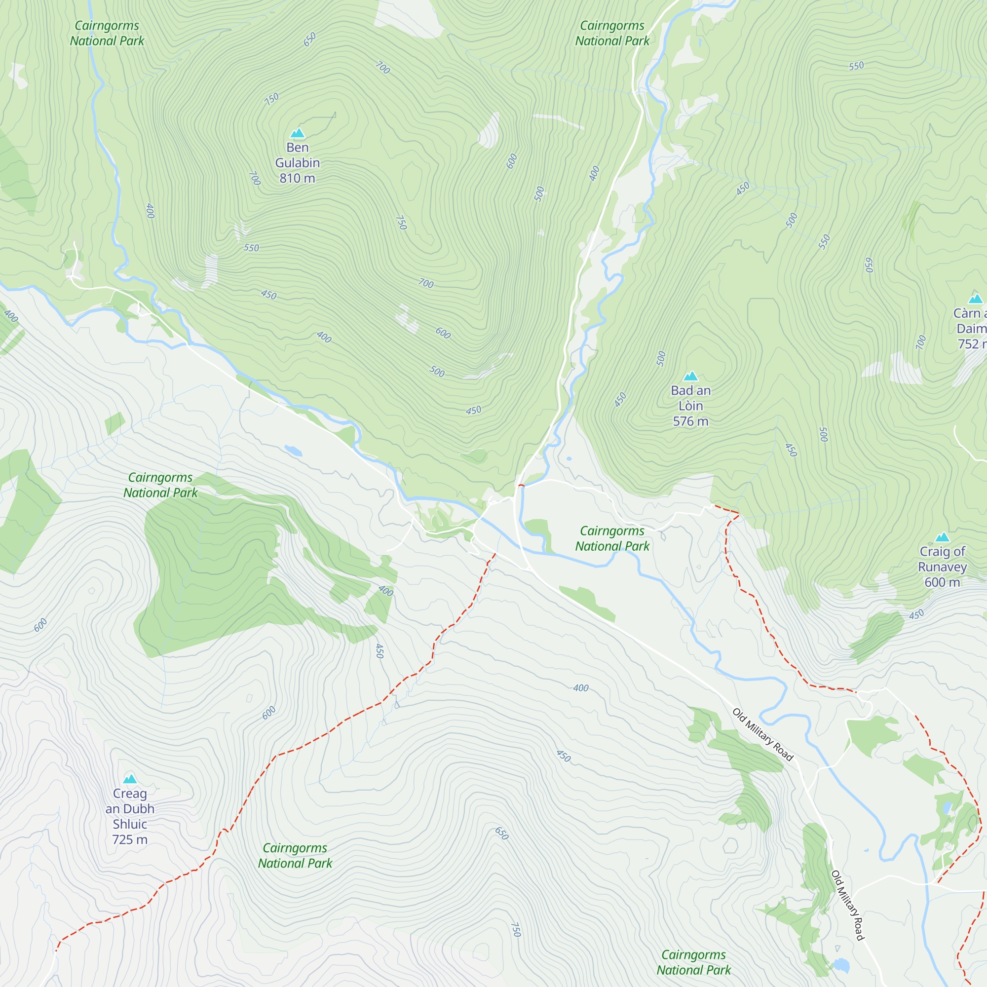 Gulabin Lodge map