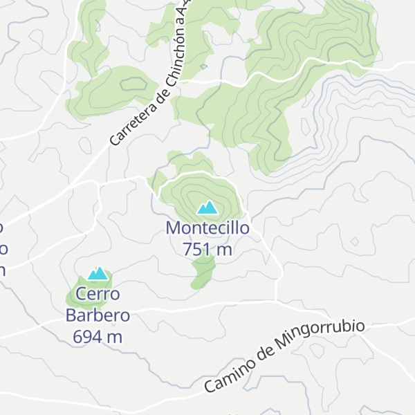 Map of Montecillo