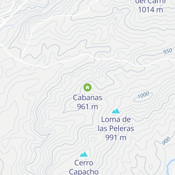 Map of Cabanas