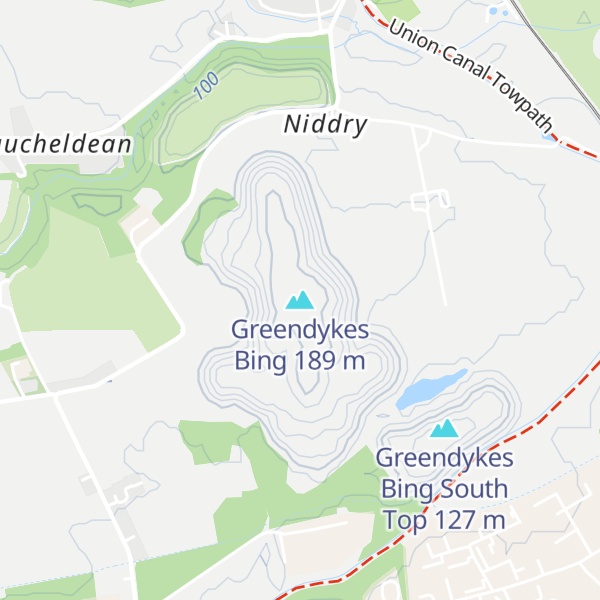 Map of Greendykes Bing