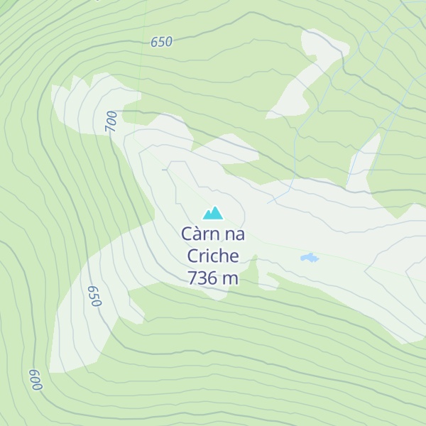 Map of Càrn na Criche