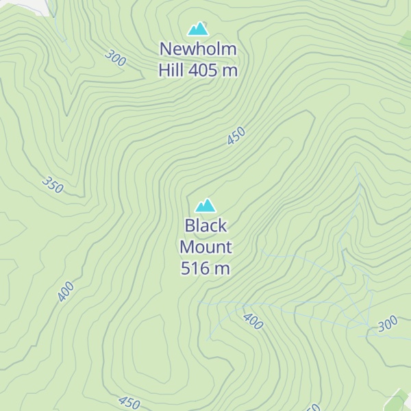 Map of Black Mount