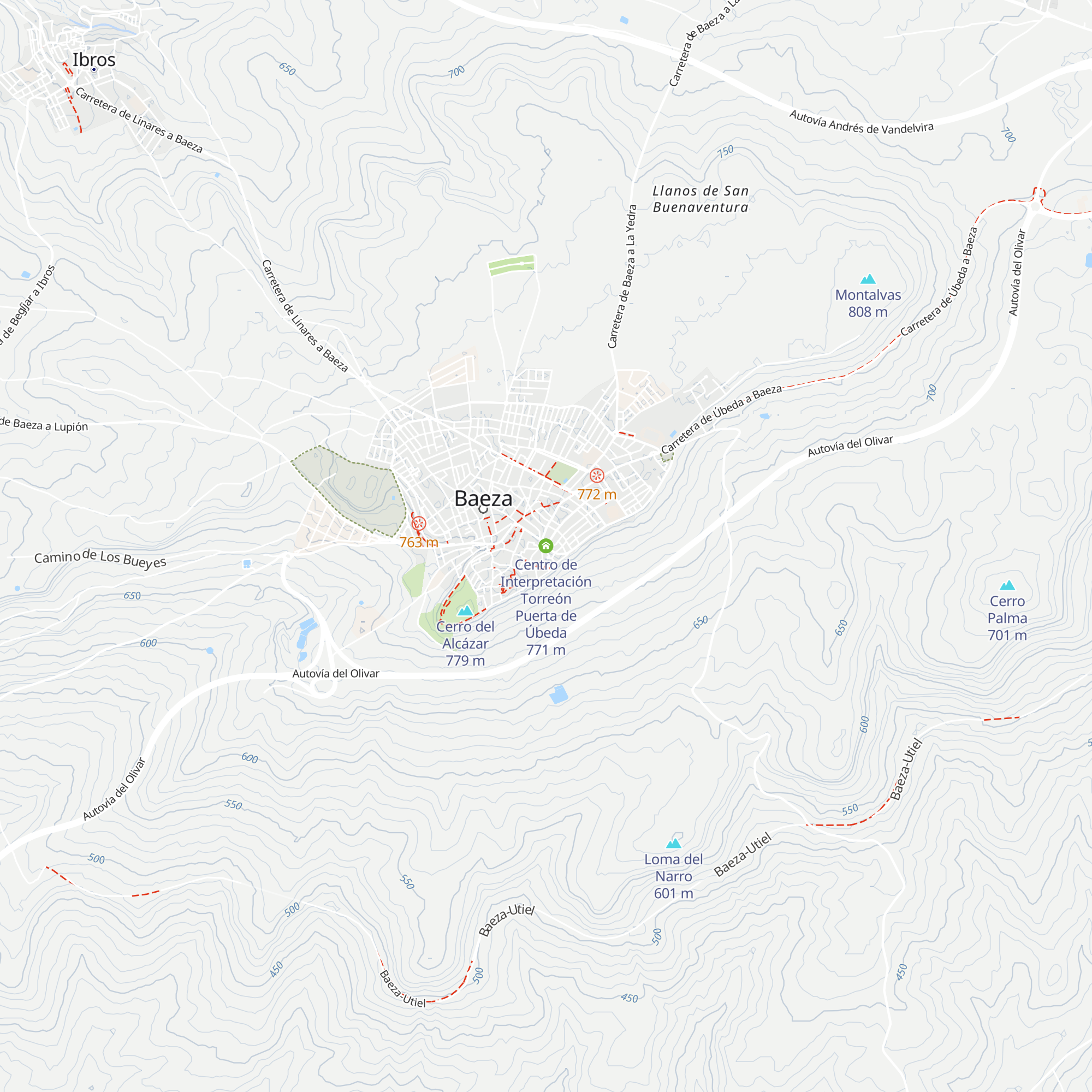 Centro de Interpretación Torreón Puerta de Úbeda map