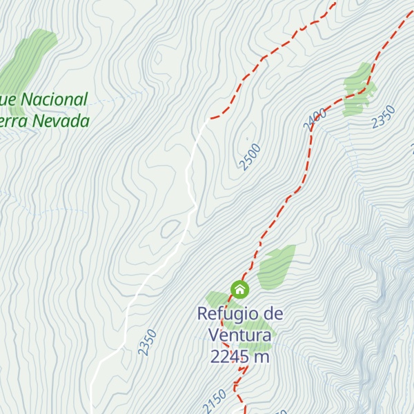Map of Morrón de los Cocones