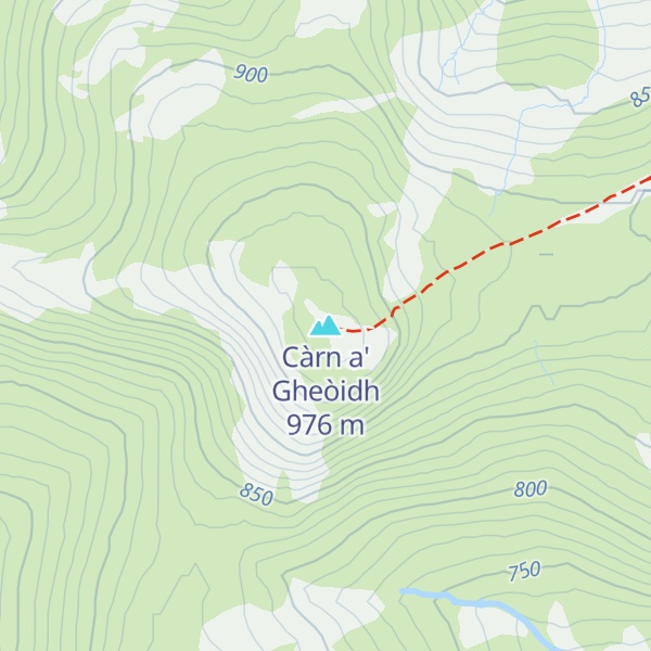 Map of Càrn a' Gheòidh