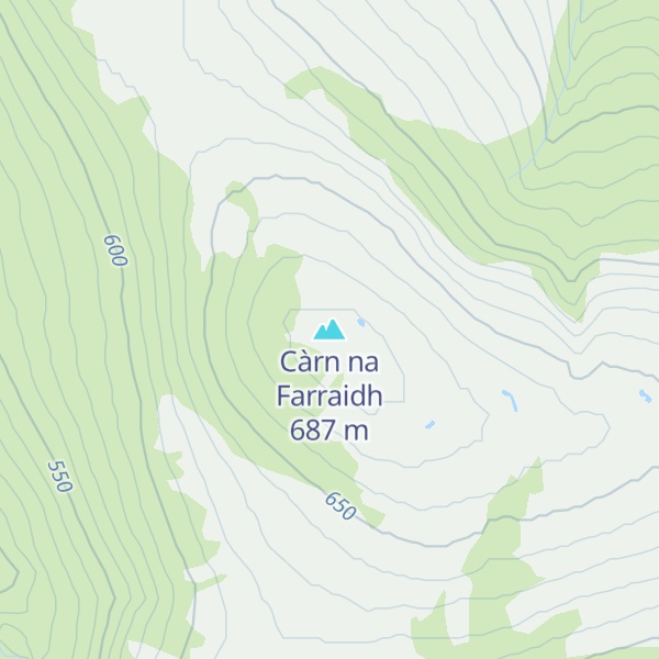 Map of Càrn na Farraidh