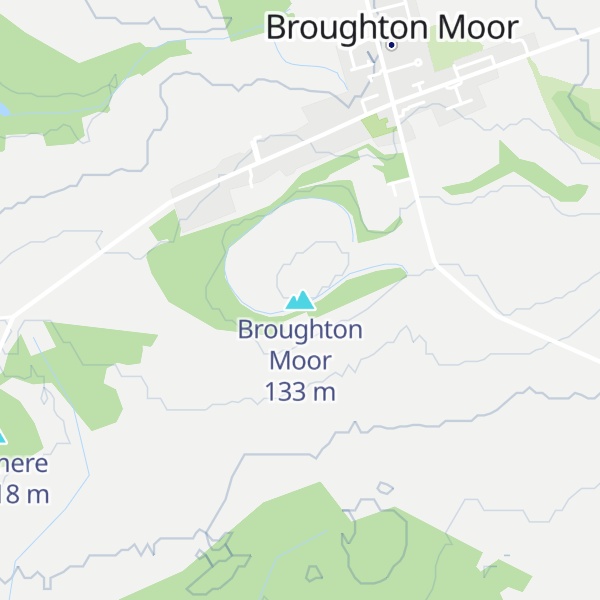 Map of Broughton Moor