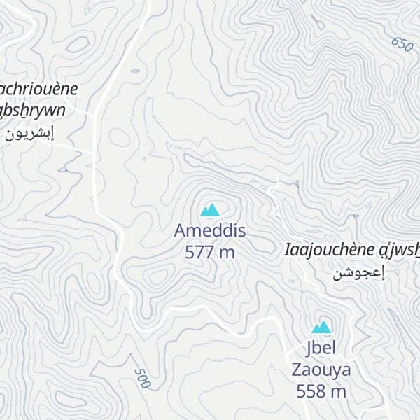 Map of Ameddis
