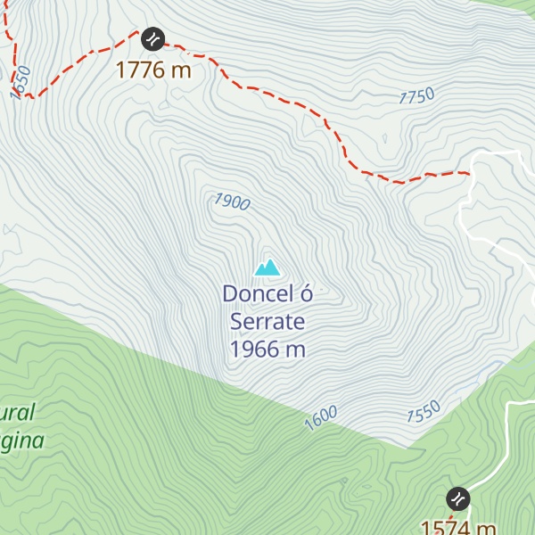 Map of Doncel ó Serrate